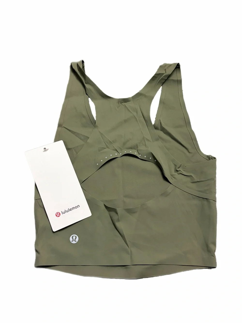 NWT Lululemon Fast and Free Tank Top *Light (Bay Leaf) Size XXS